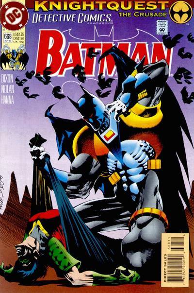 DC Comics COMIC BOOK Detective Comics #668 (VF)