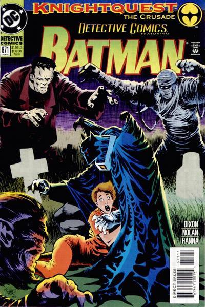 DC Comics COMIC BOOK Detective Comics #671 (VF)