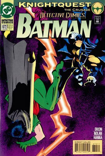 DC Comics COMIC BOOK Detective Comics #672 (VF)