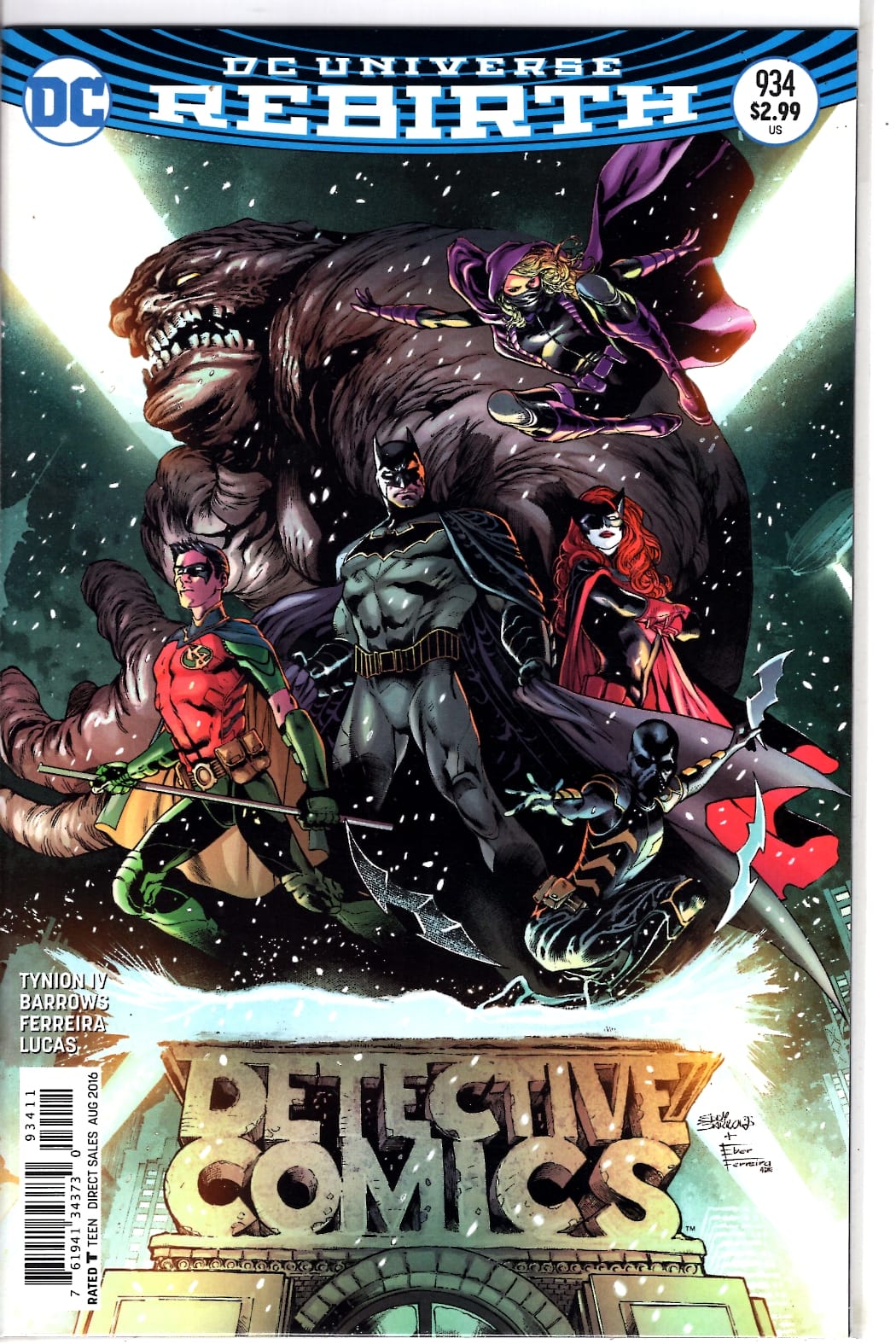 DC COMICS COMIC BOOK DETECTIVE COMICS #934 (VF)