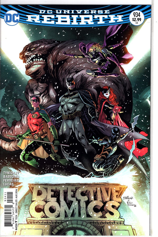 DC COMICS COMIC BOOK DETECTIVE COMICS #934 (VF)
