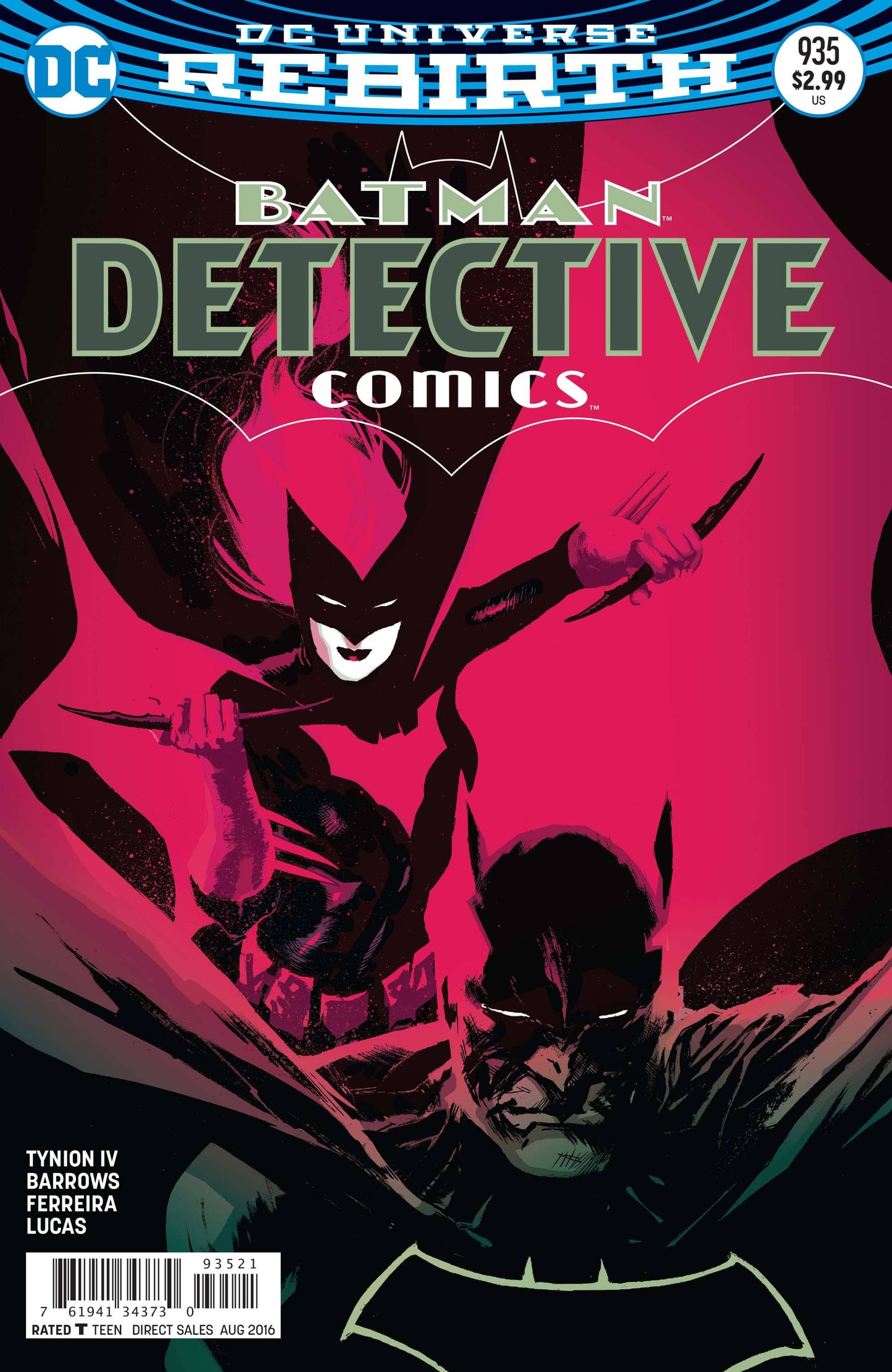 DC COMICS COMIC BOOK DETECTIVE COMICS #935 VAR ED (VF)
