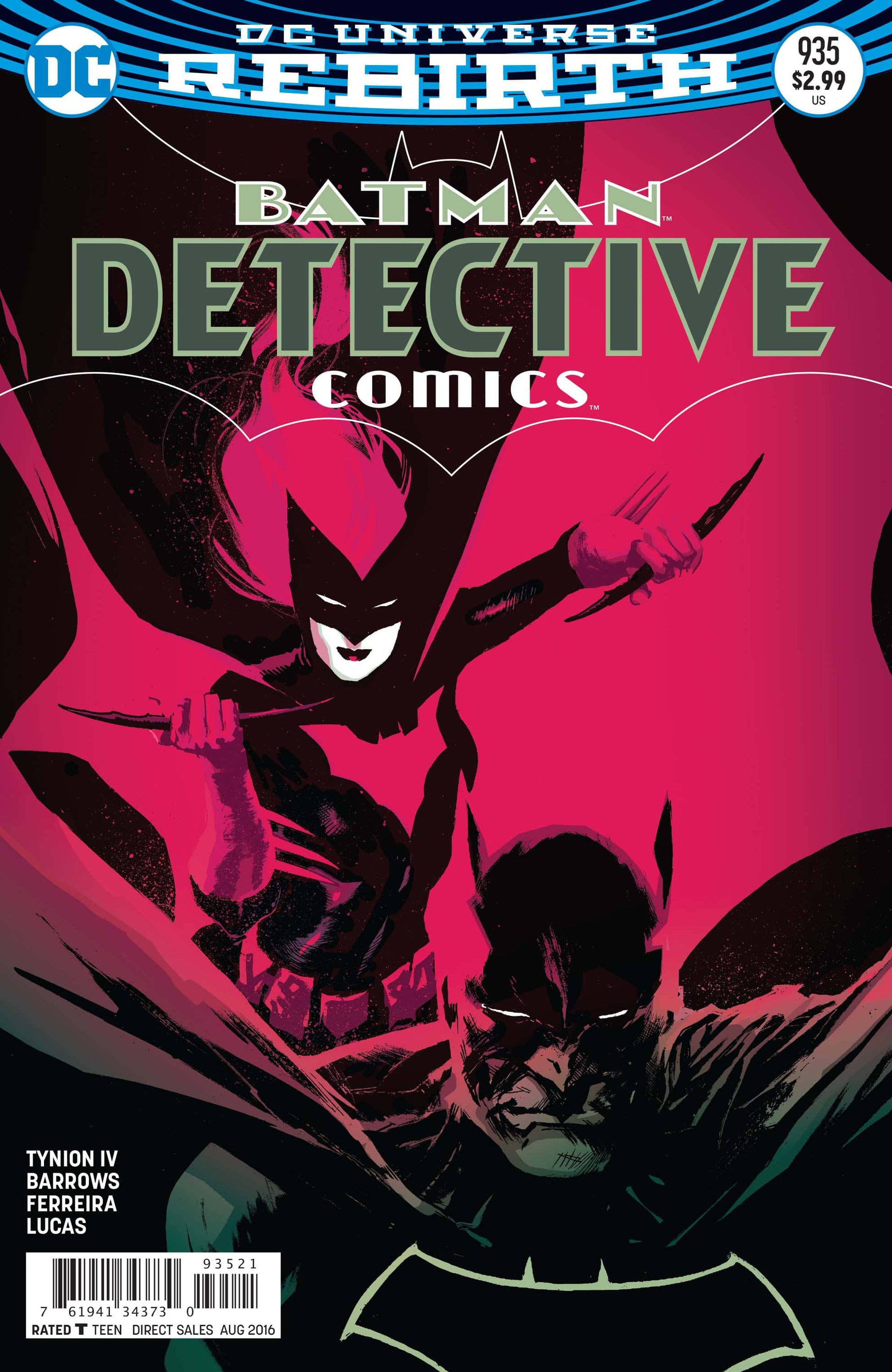 DC COMICS COMIC BOOK DETECTIVE COMICS #935 VAR ED (VF)