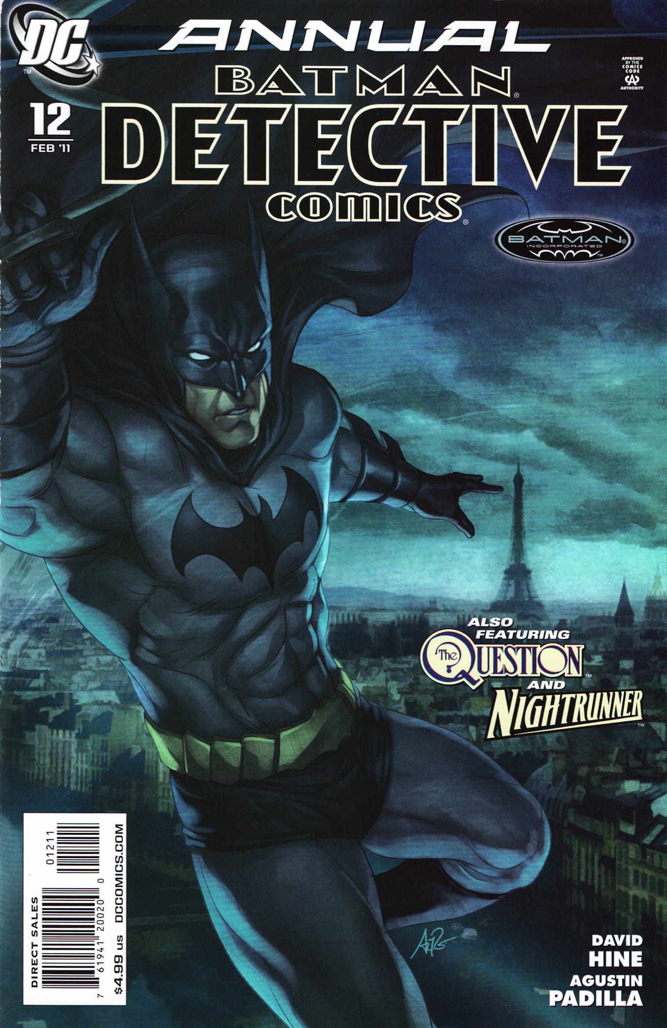 DC Comics COMIC BOOK Detective Comics Annual #12 (VF)