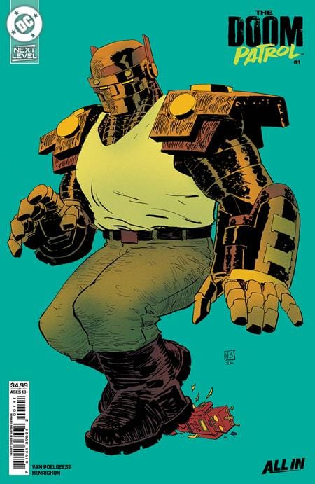 DC Comics COMIC BOOK DOOM PATROL #1 CVR D HAYDEN SHERMAN NEXT LEVEL CARD STOCK VAR (VF/NM)