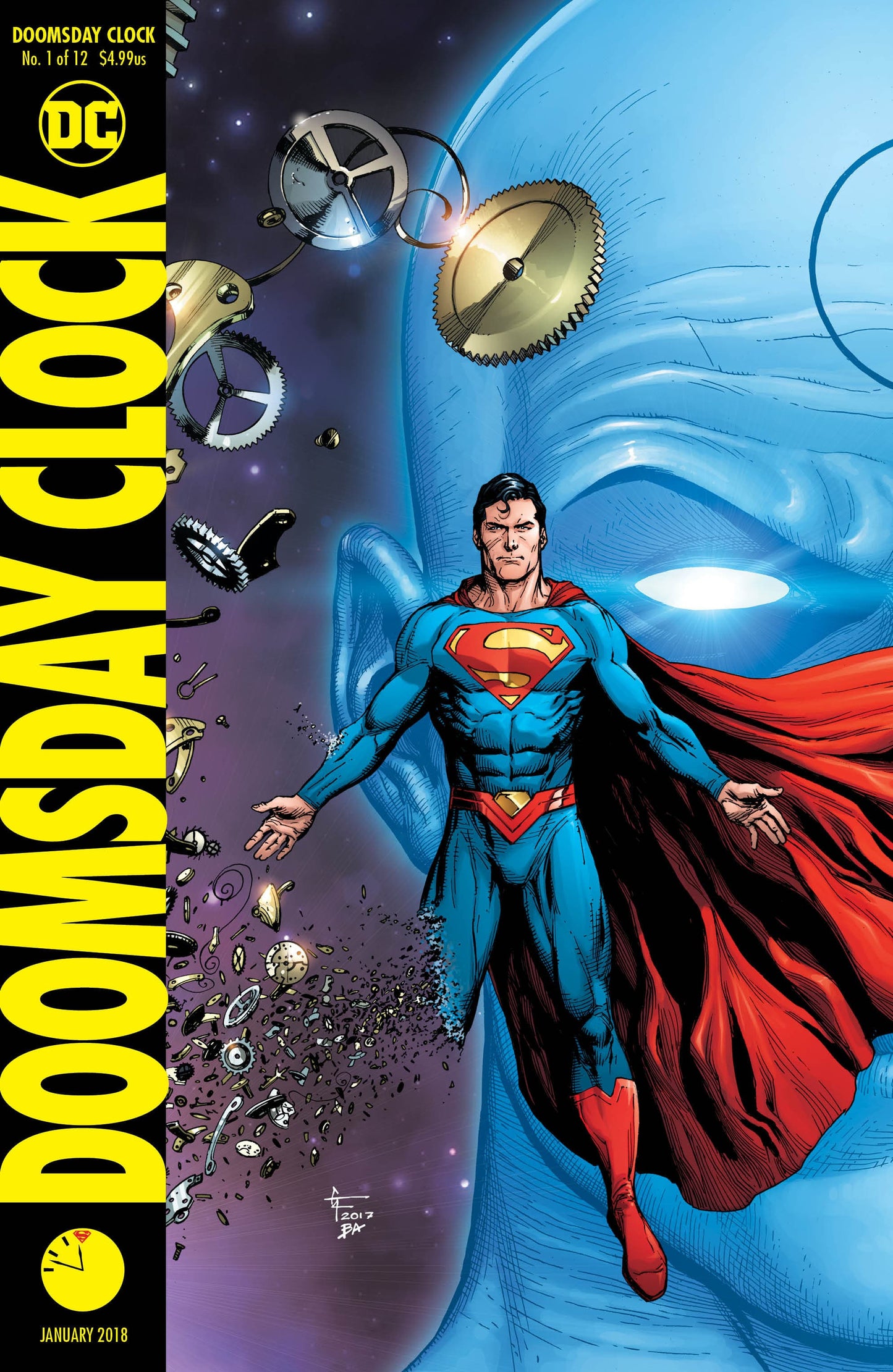 DC Comics COMIC BOOK Doomsday Clock #1 - CVR F (VF/NM)