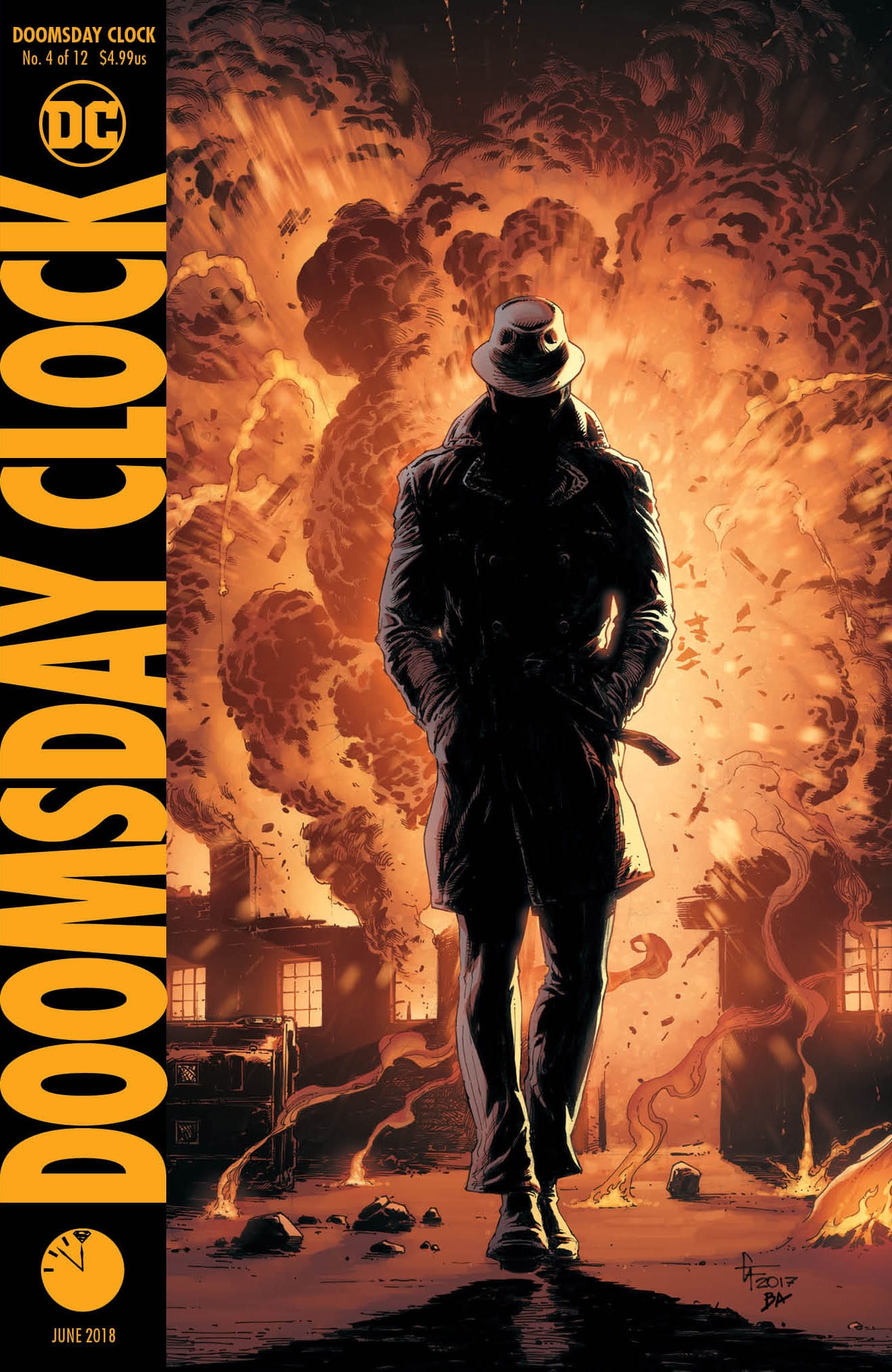 DC Comics COMIC BOOK Doomsday Clock #4 - CVR B (VF/NM)