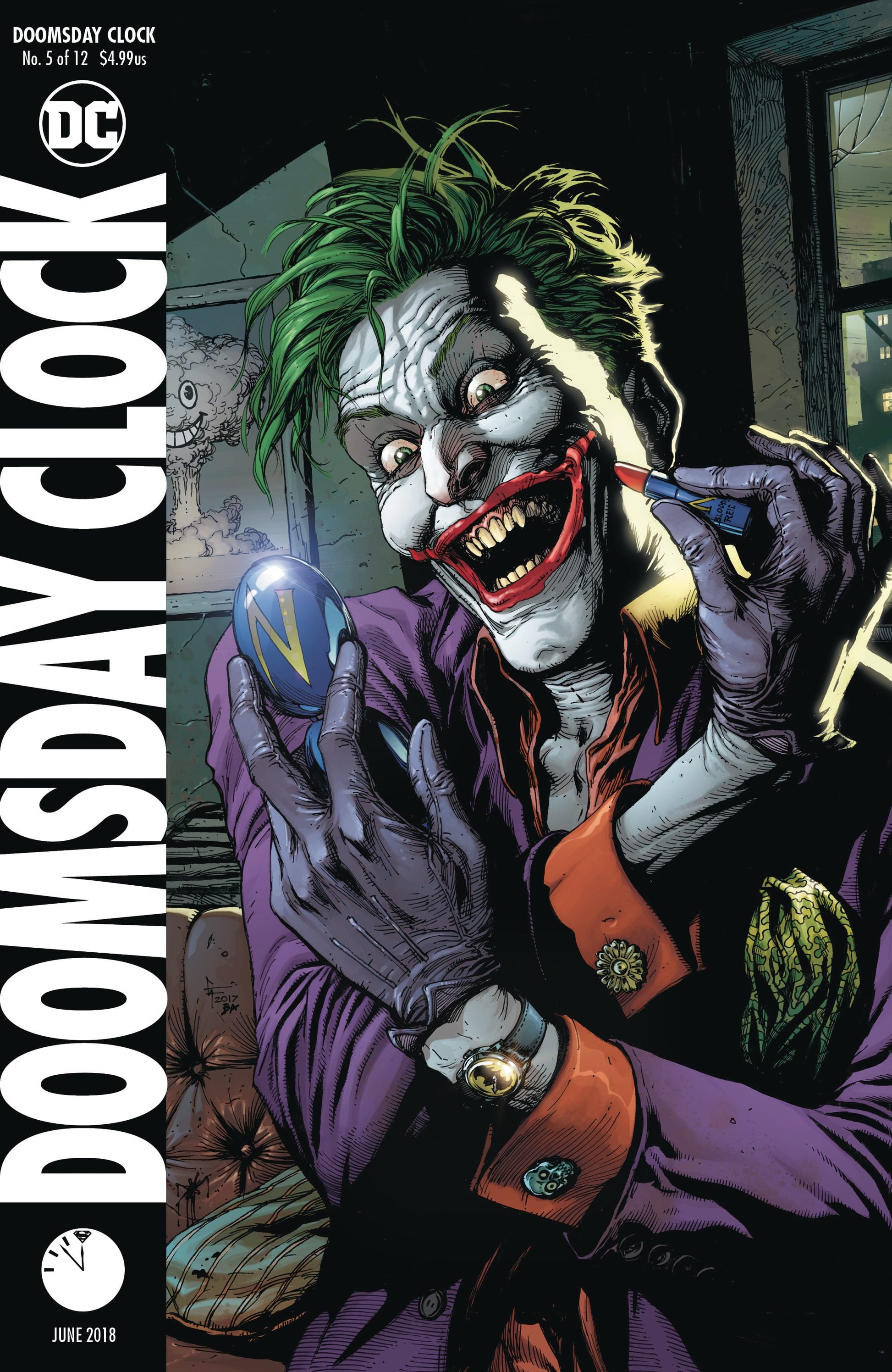 DC Comics COMIC BOOK Doomsday Clock #5 - CVR B (VF/NM)