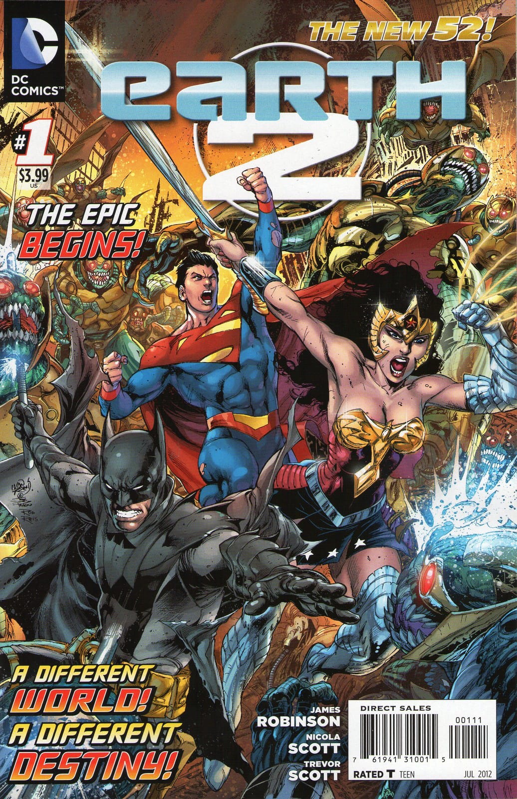 DC Comics COMIC BOOK Earth 2 #1 - CVR A (VF/NM)