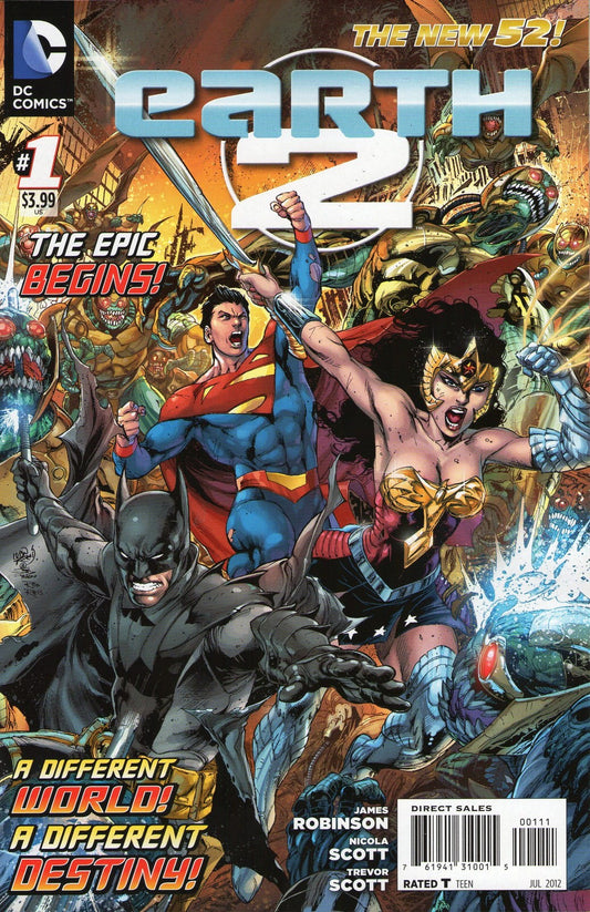 DC Comics COMIC BOOK Earth 2 #1 - CVR A (VF/NM)