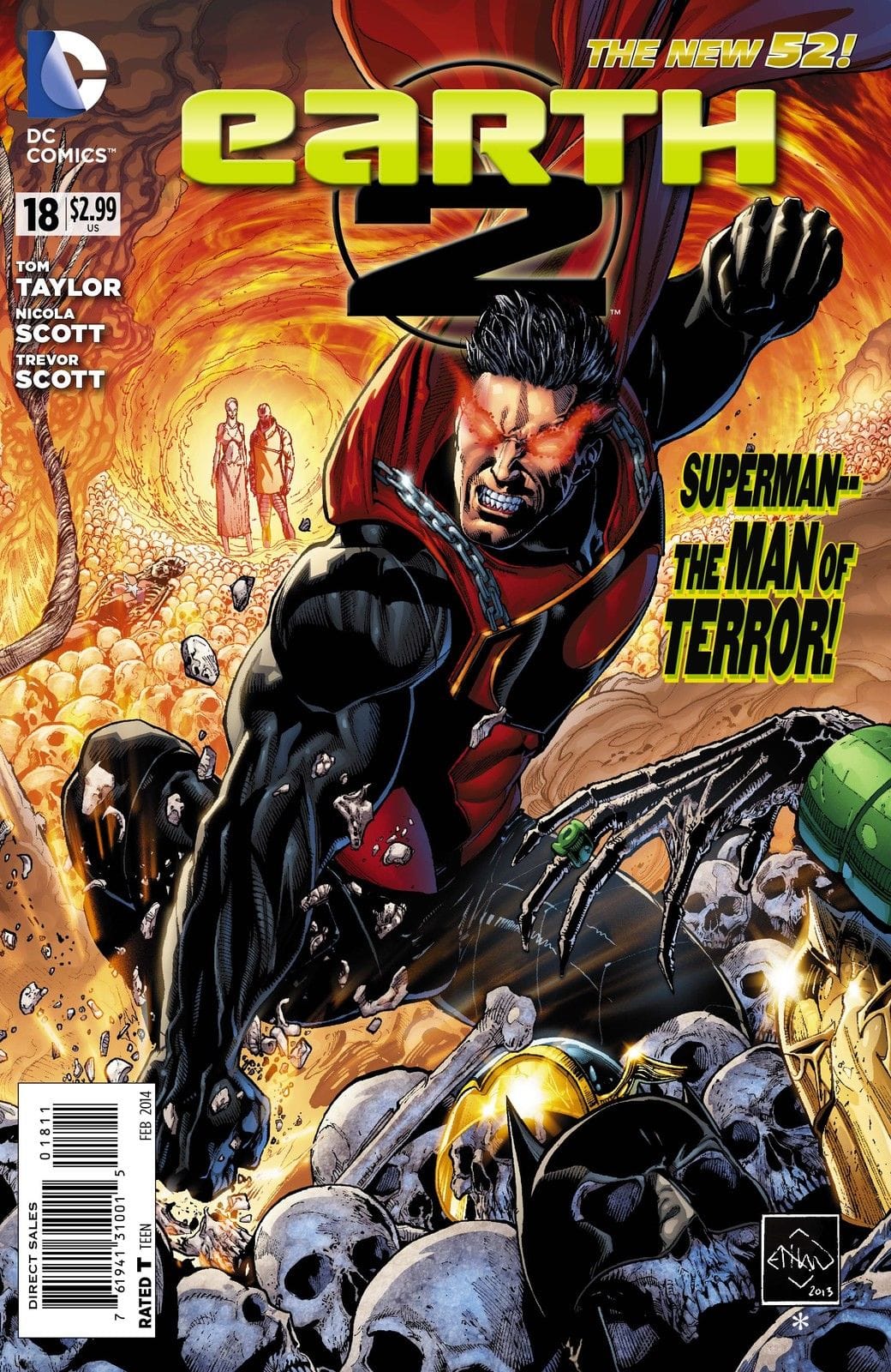 DC Comics COMIC BOOK Earth 2 #18 - CVR A (VF/NM)