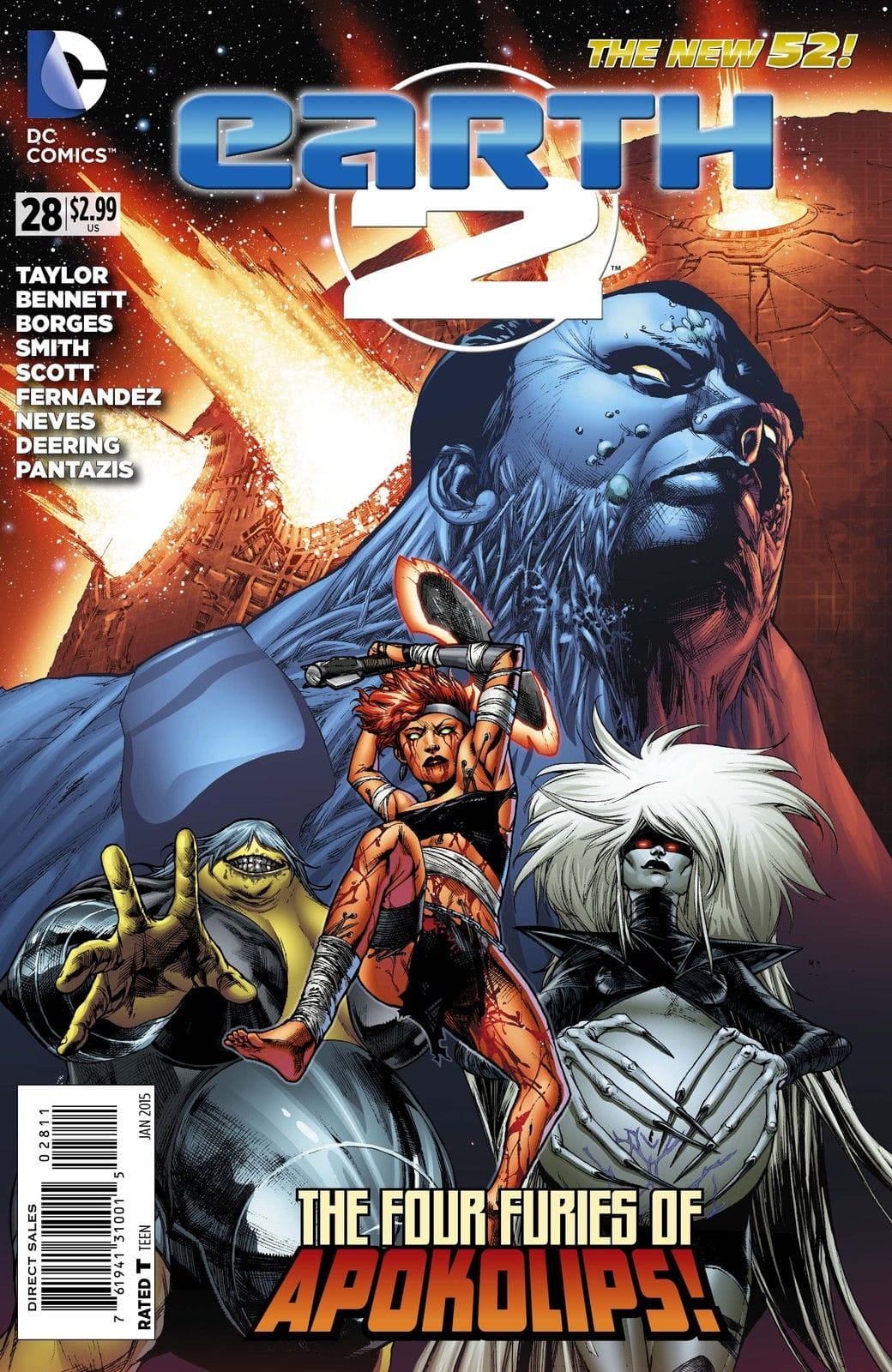 DC Comics COMIC BOOK Earth 2 #28 - CVR A (VF/NM)