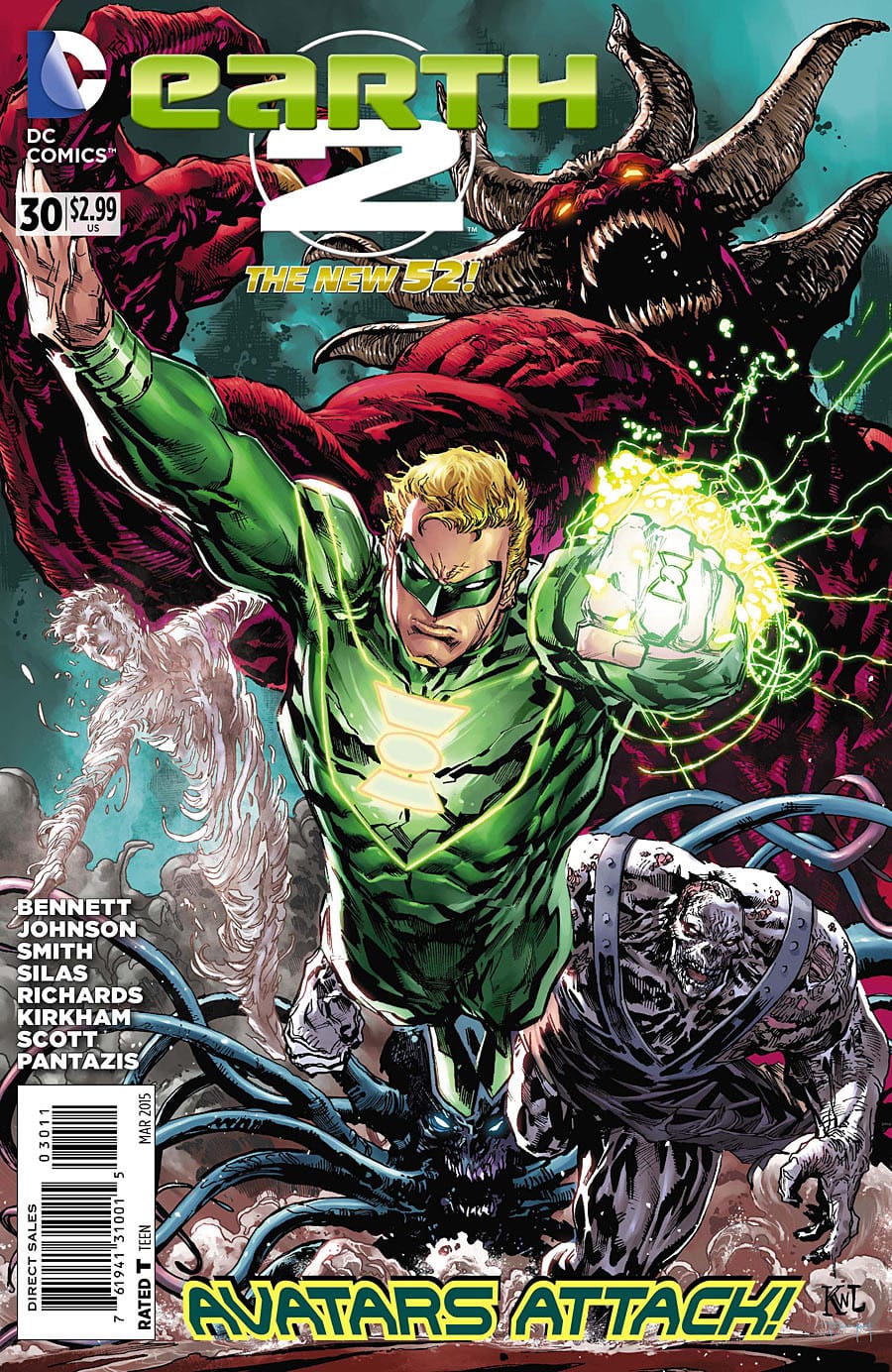 DC Comics COMIC BOOK Earth 2 #30 - CVR A (VF/NM)
