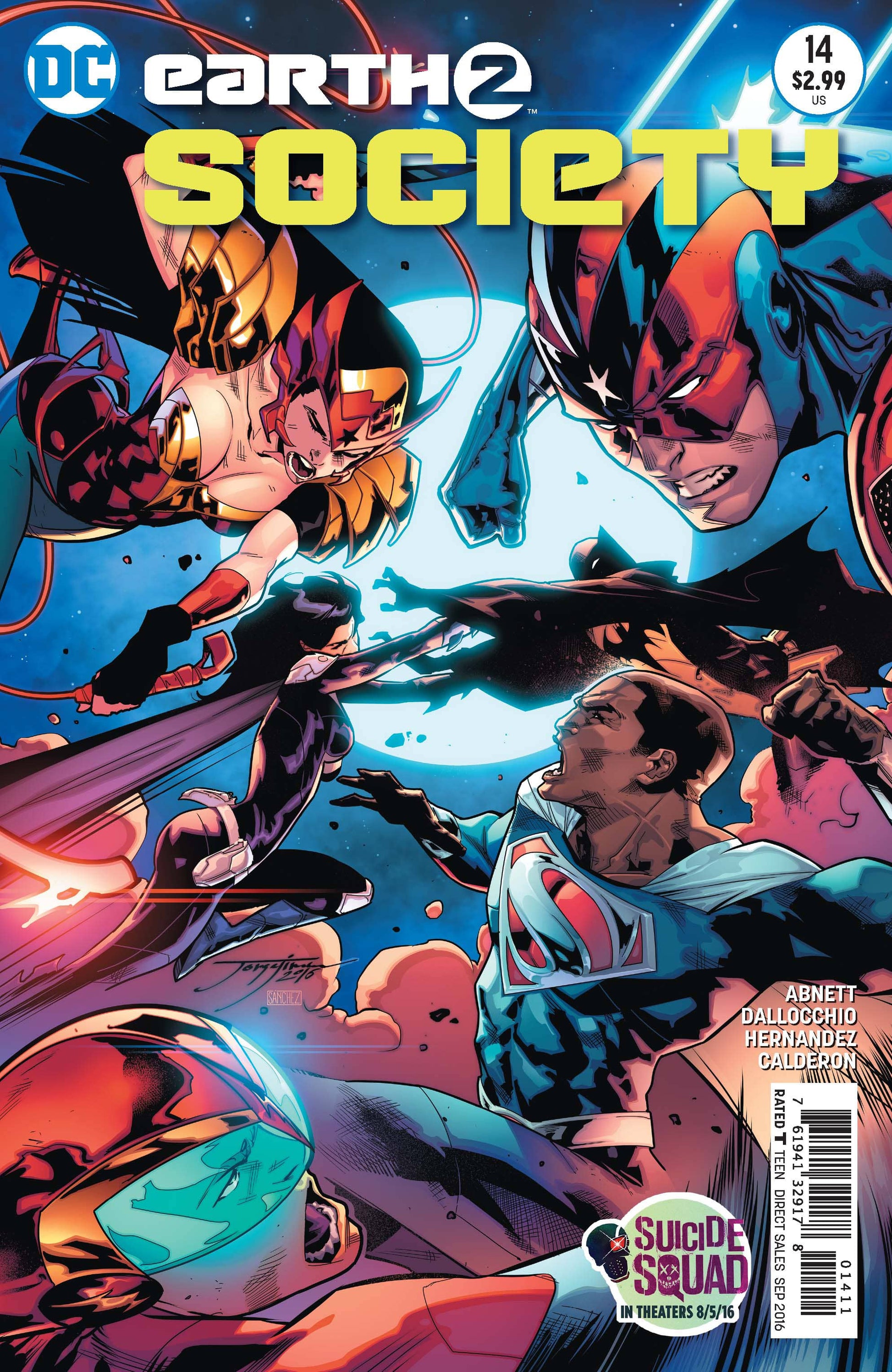 DC Comics COMIC BOOK Earth 2: Society #14 - CVR A (VF/NM)