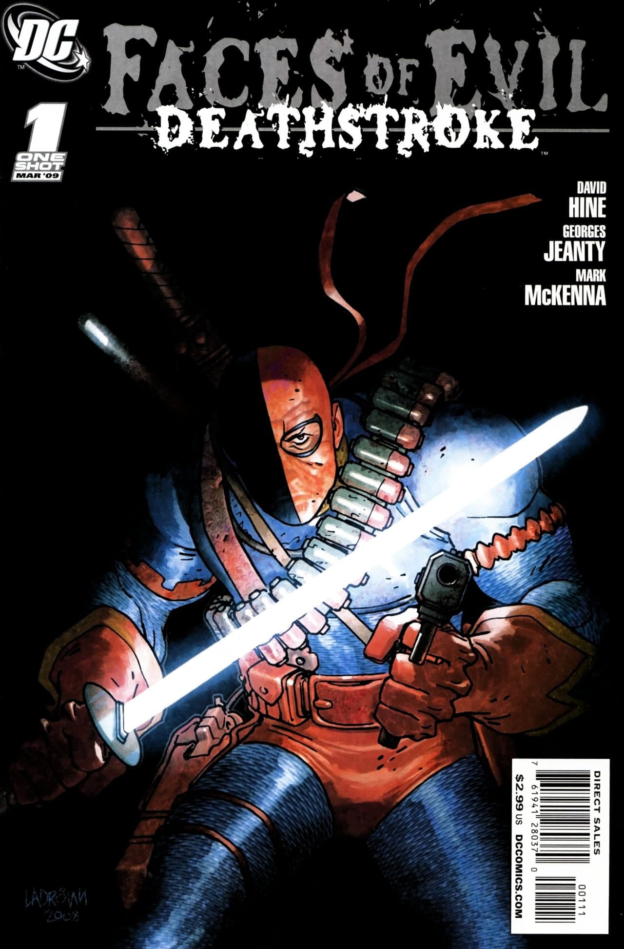DC Comics COMIC BOOK Faces of Evil: Deathstroke #1 - CVR A (VF)