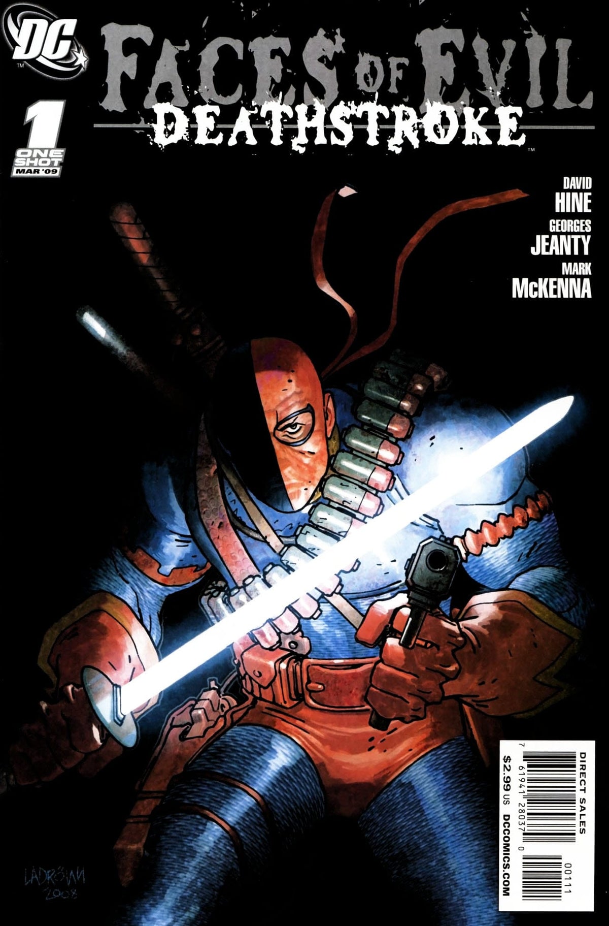 DC Comics COMIC BOOK Faces of Evil: Deathstroke #1 - CVR A (VF)