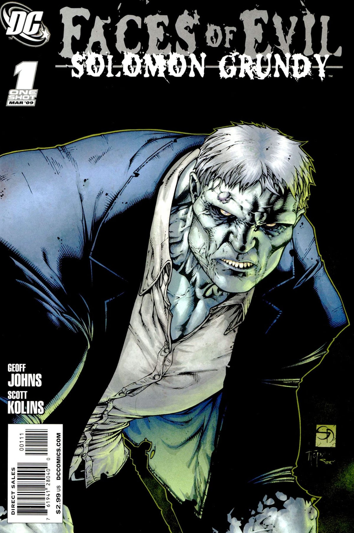 DC Comics COMIC BOOK Faces of Evil: Solomon Grundy #1 - CVR A (VF)