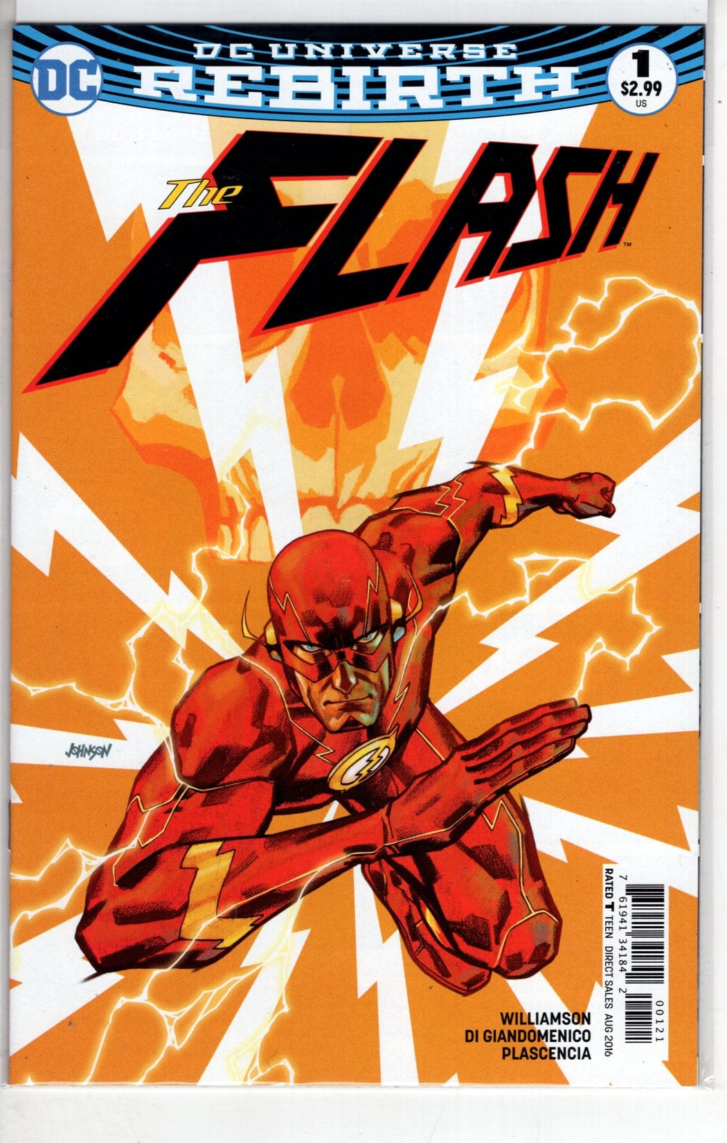 DC COMICS COMIC BOOK FLASH #1 VAR ED [VF/NM]