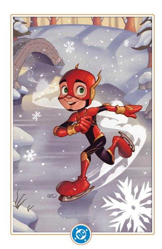 DC Comics COMIC BOOK Flash #16 Cover D Chrissie Zullo DC Winter Wonderland Card Stock Variant