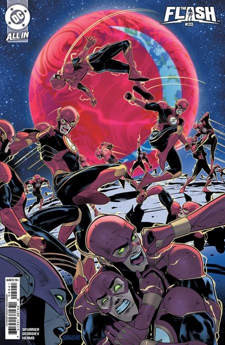 DC COMICS COMIC BOOK FLASH #20 CVR E INC 1:25 VASCO GEORGIEV CARD STOCK VAR