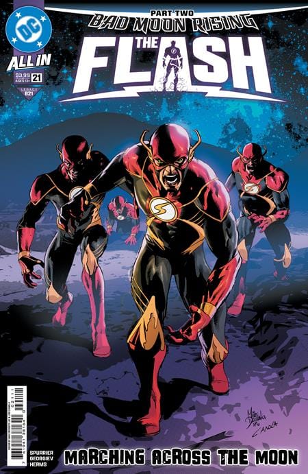 DC Comics COMIC BOOK FLASH #21 CVR A MIKE DEODATO JR