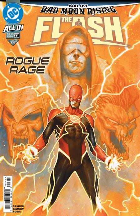 DC Comics COMIC BOOK FLASH #23 CVR A DAVIDE PARATORE