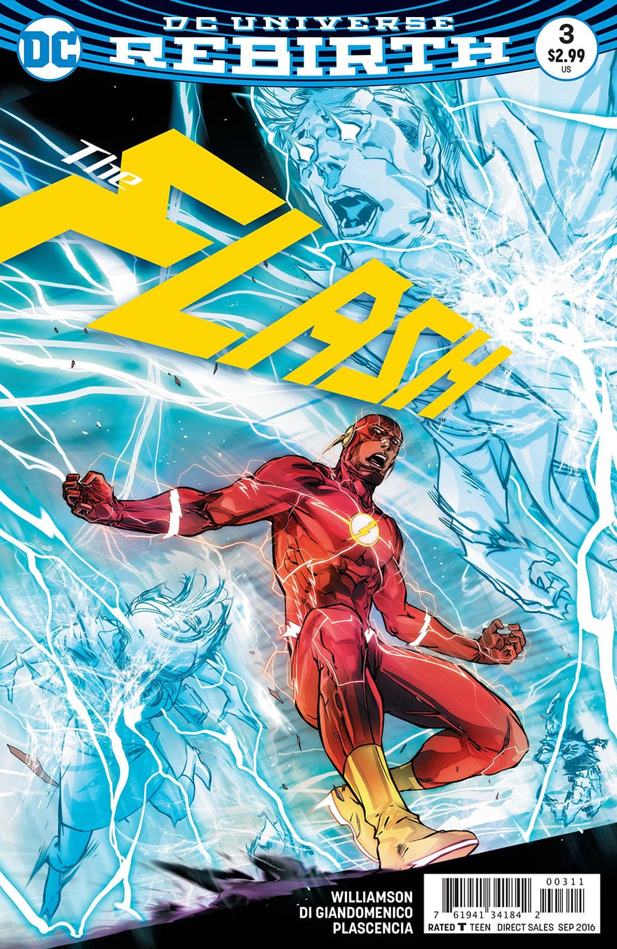 DC COMICS COMIC BOOK FLASH #3 [VF/NM]