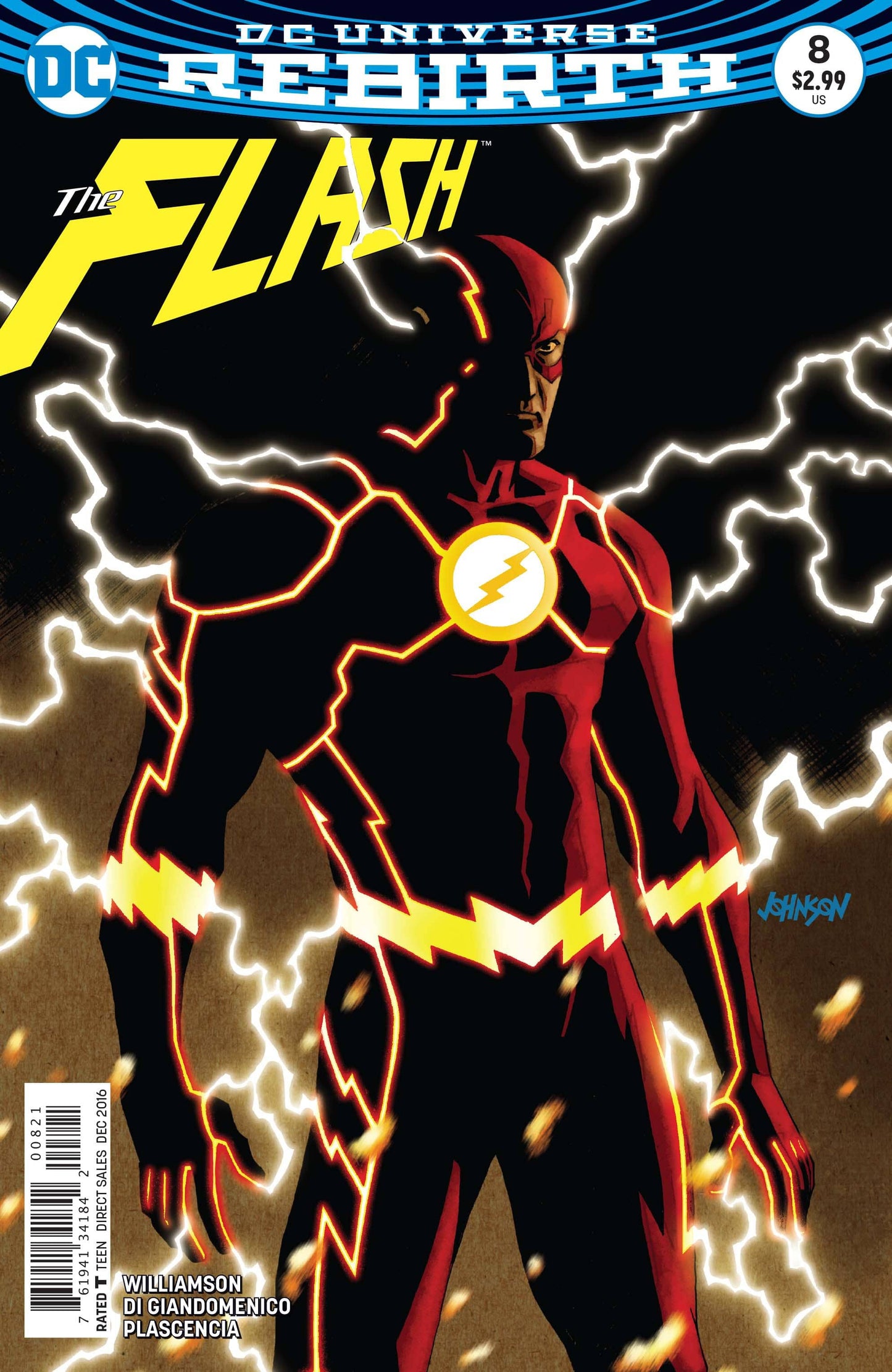 DC COMICS COMIC BOOK FLASH #8 VAR ED [VF/NM]
