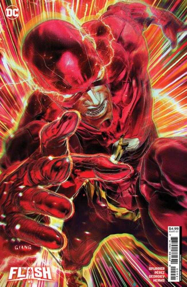 DC Comics COMIC BOOK Flash #9 Cover B John Giang Card Stock Variant