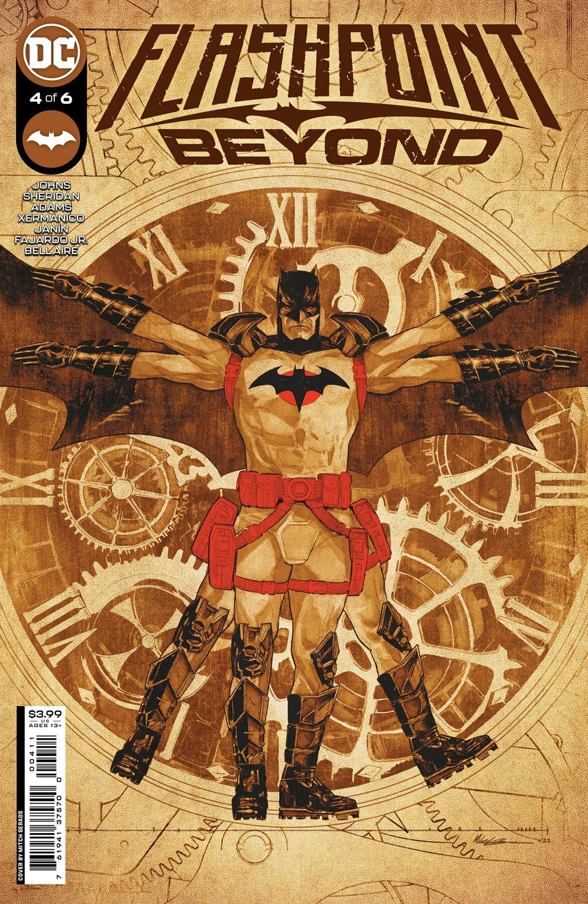 DC Comics COMIC BOOK Flashpoint Beyond #4 - CVR A (VF)