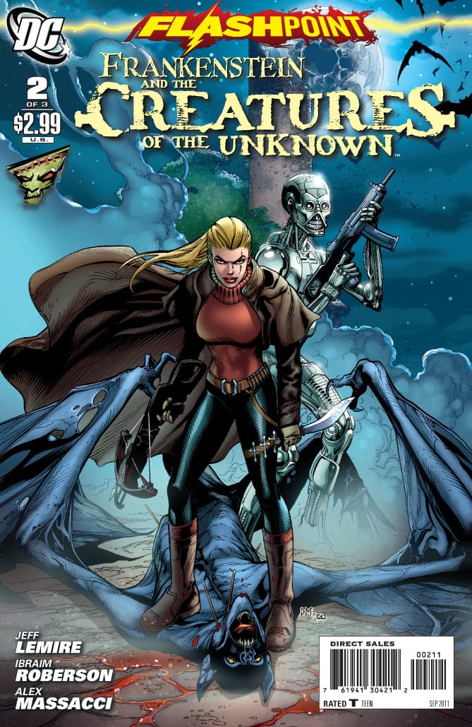 DC Comics COMIC BOOK Flashpoint: Frankenstein and the Creatures of the Unknown #2 - CVR A (VF)