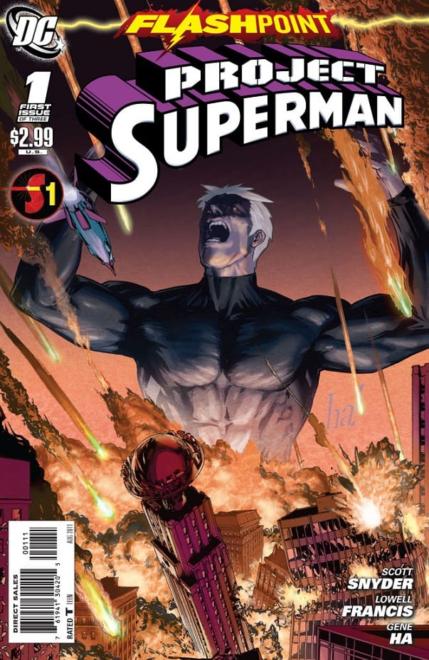 DC Comics COMIC BOOK Flashpoint: Project Superman #1 - CVR A (VF)