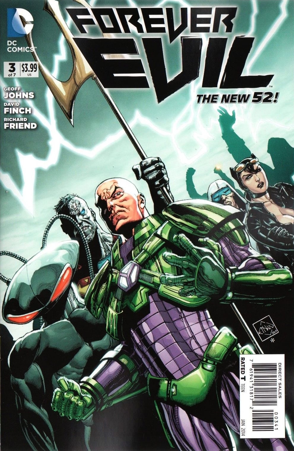 DC Comics COMIC BOOK Forever Evil #3 - D (VF/NM)