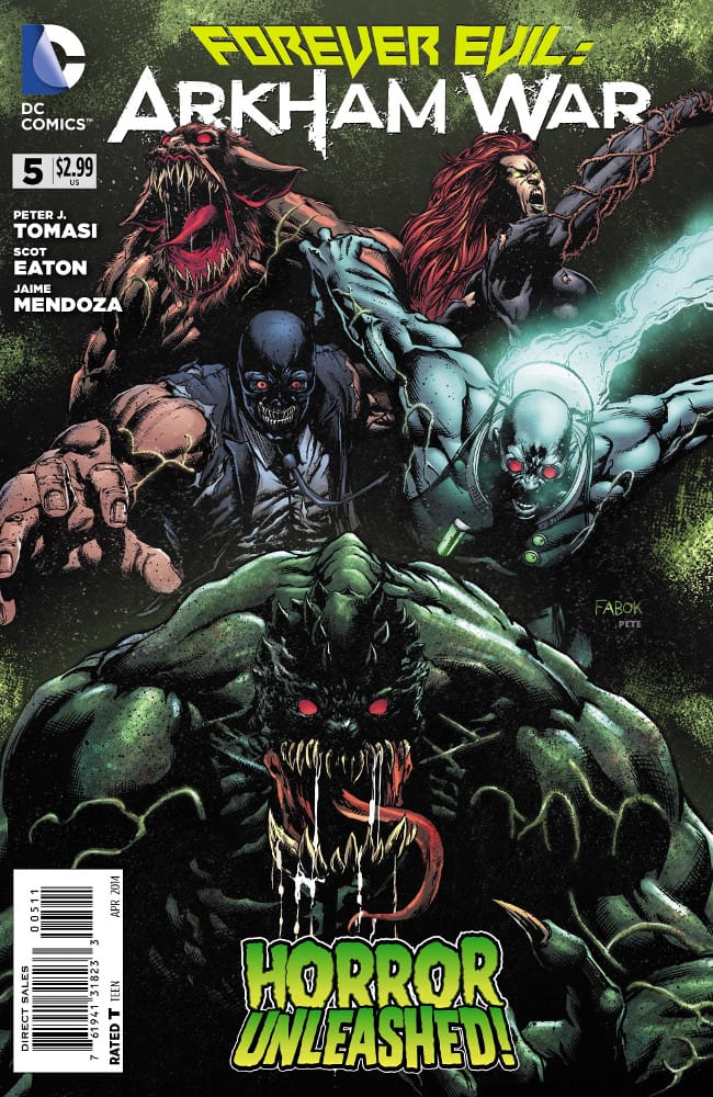 DC Comics COMIC BOOK Forever Evil: Arkham War #5 (VF/NM)