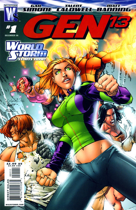 DC Comics COMIC BOOK Gen 13 #1
