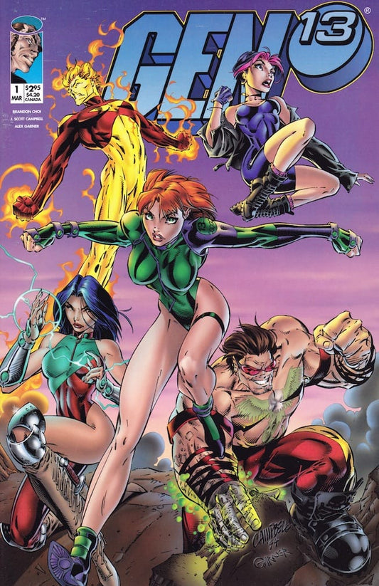 DC Comics COMIC BOOK Gen 13 #1 (VF)