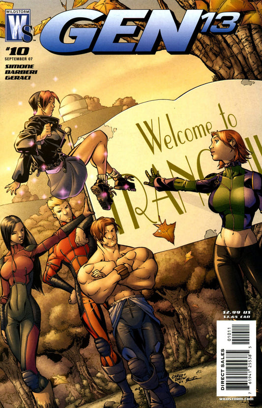 DC Comics COMIC BOOK Gen 13 #10