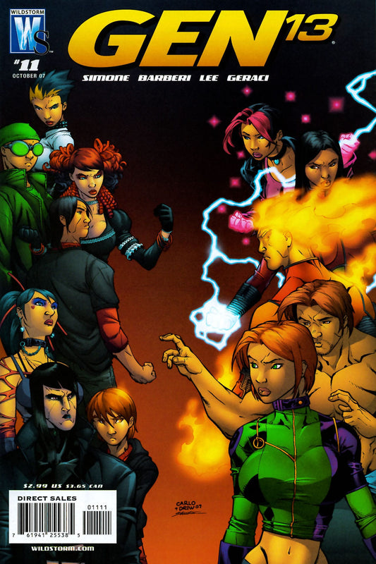 DC Comics COMIC BOOK Gen 13 #11