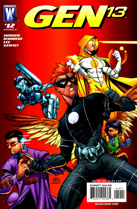 DC Comics COMIC BOOK Gen 13 #12