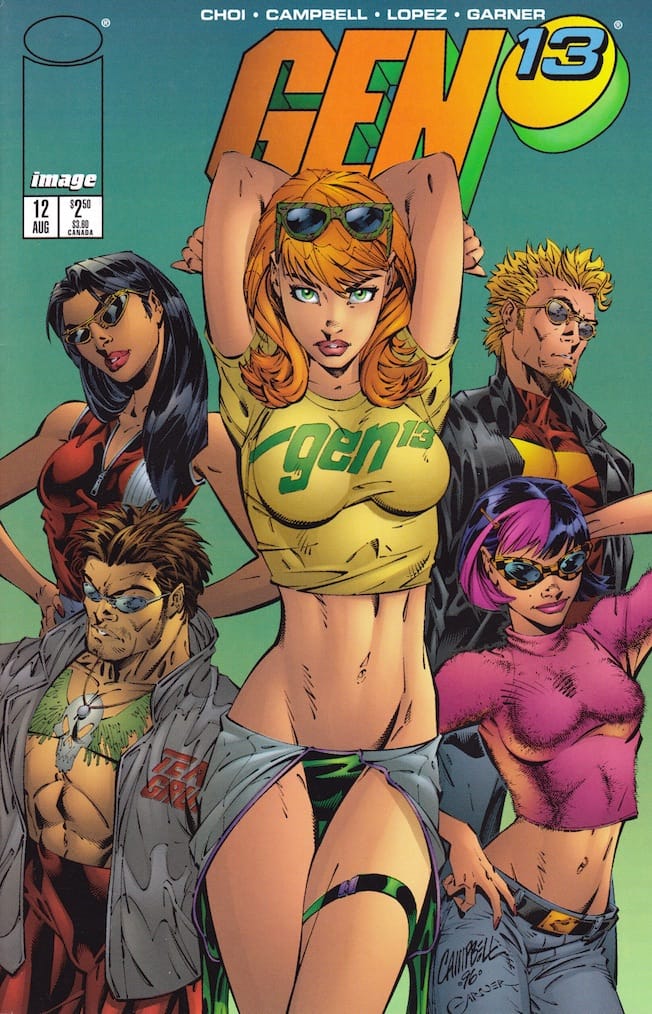 DC Comics COMIC BOOK Gen 13 #12 (VF)