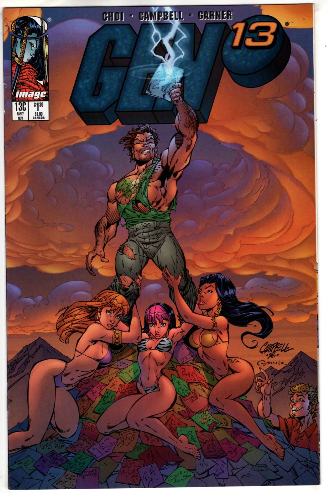 DC Comics COMIC BOOK Gen 13 #13 CVR C.B (VF)