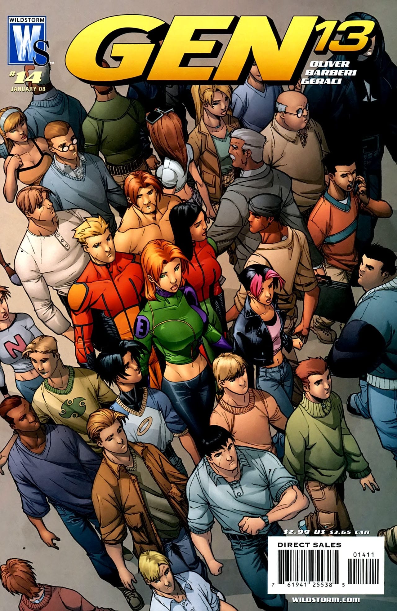 DC Comics COMIC BOOK Gen 13 #14