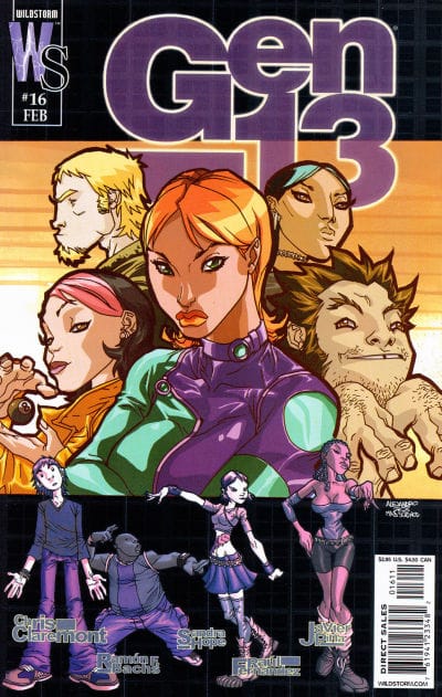DC Comics COMIC BOOK Gen 13 #16 (VF/NM)