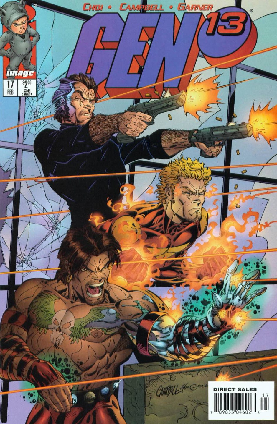 DC Comics COMIC BOOK Gen 13 #17 (VF)