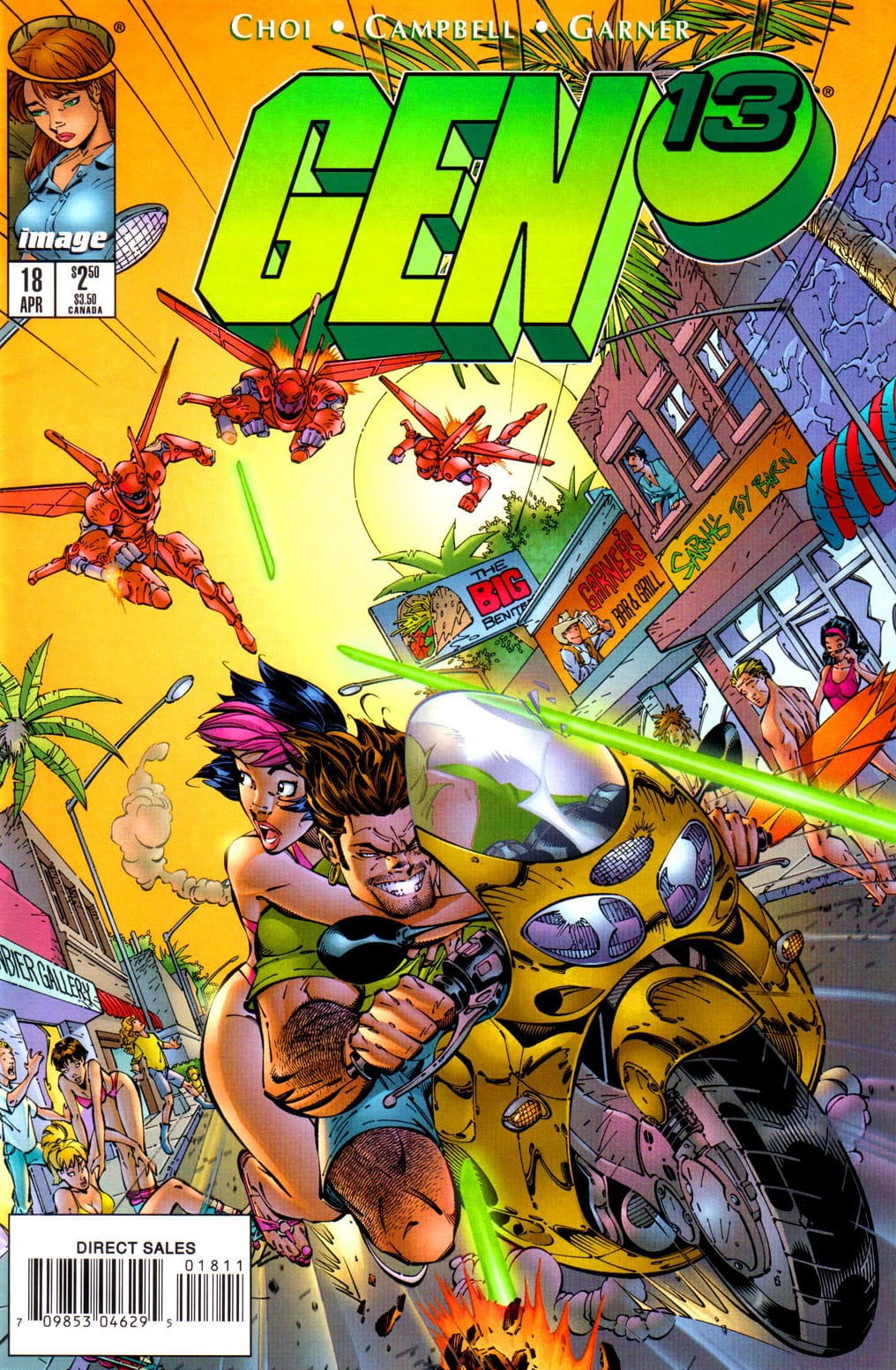 DC Comics COMIC BOOK Gen 13 #18 (VF)
