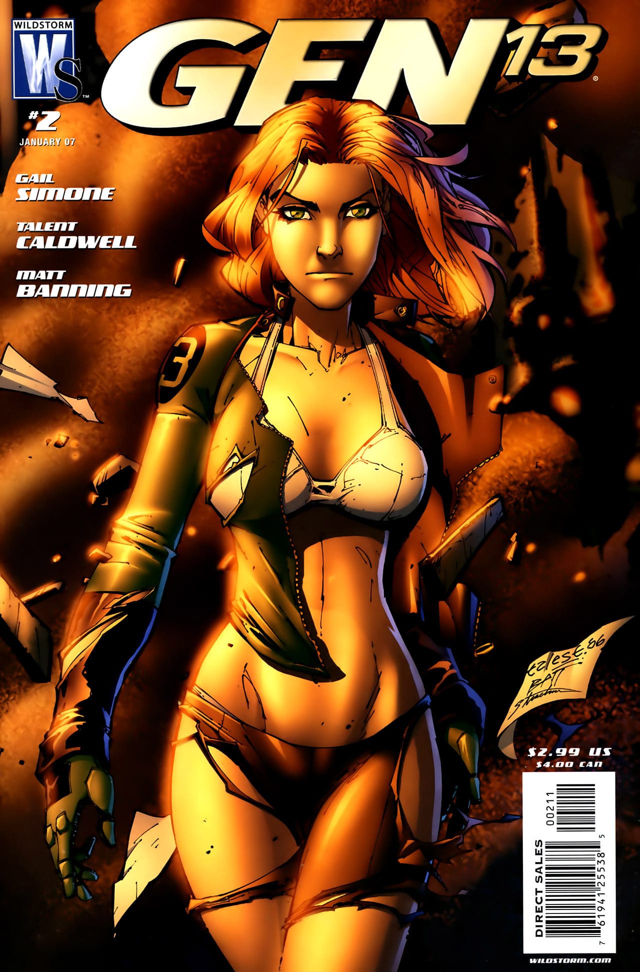 DC Comics COMIC BOOK Gen 13 #2