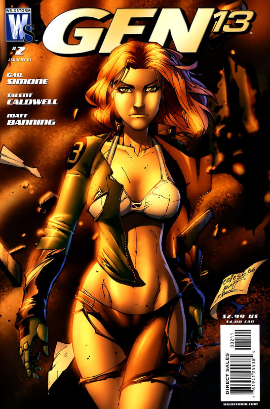 DC Comics COMIC BOOK Gen 13 #2