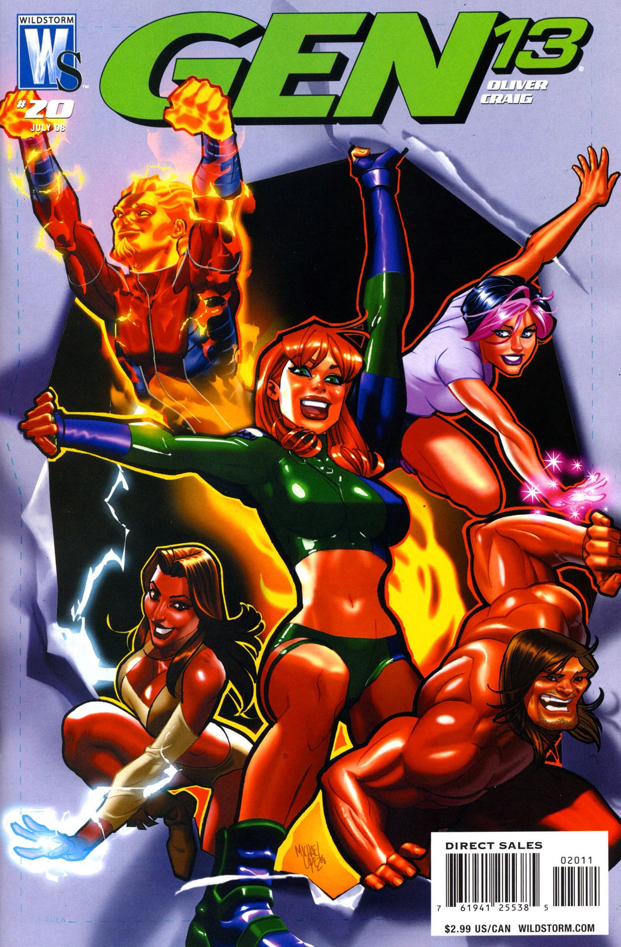 DC Comics COMIC BOOK Gen 13 #20