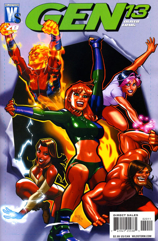 DC Comics COMIC BOOK Gen 13 #20