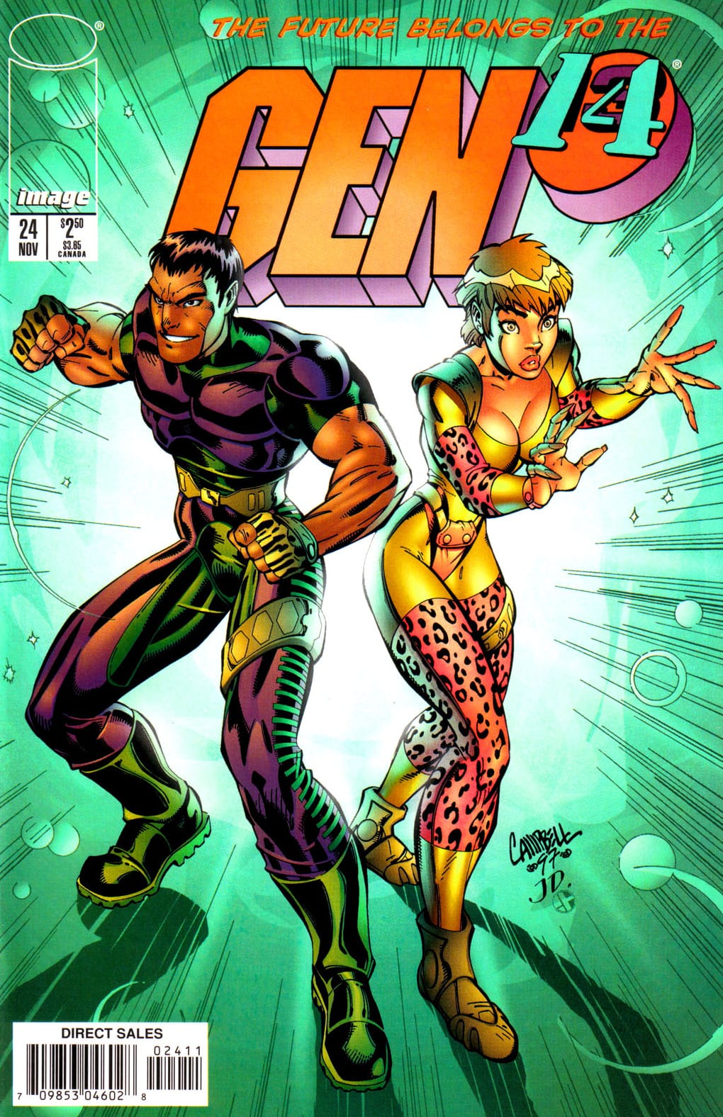 DC Comics COMIC BOOK Gen 13 #24 (VF)